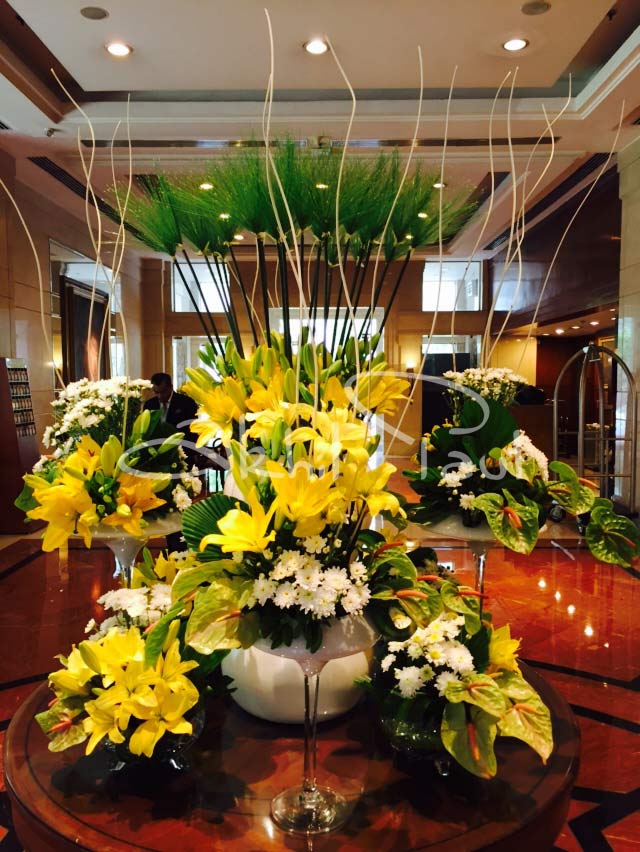 Asiatic Sunshine Lilies for Wedding Decor