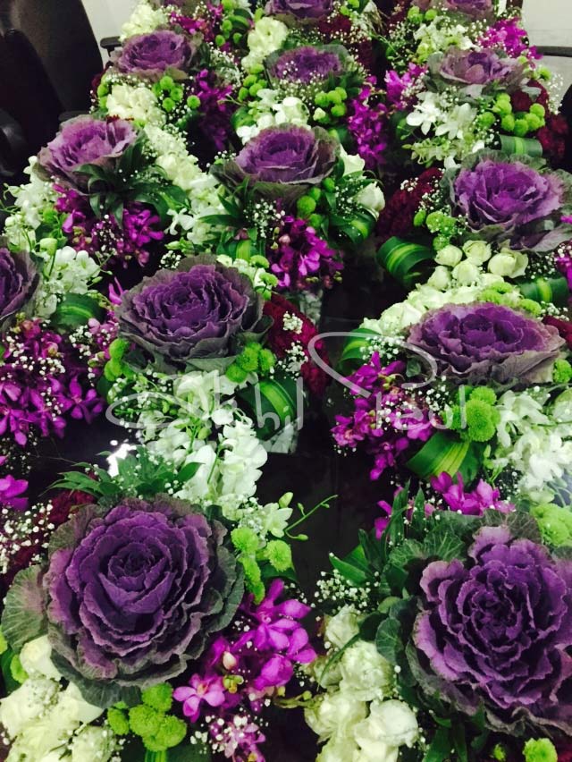 Brassica Flower Arrangement